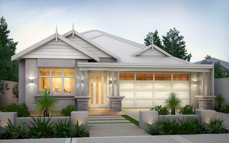 Luxury single storey in classic design
